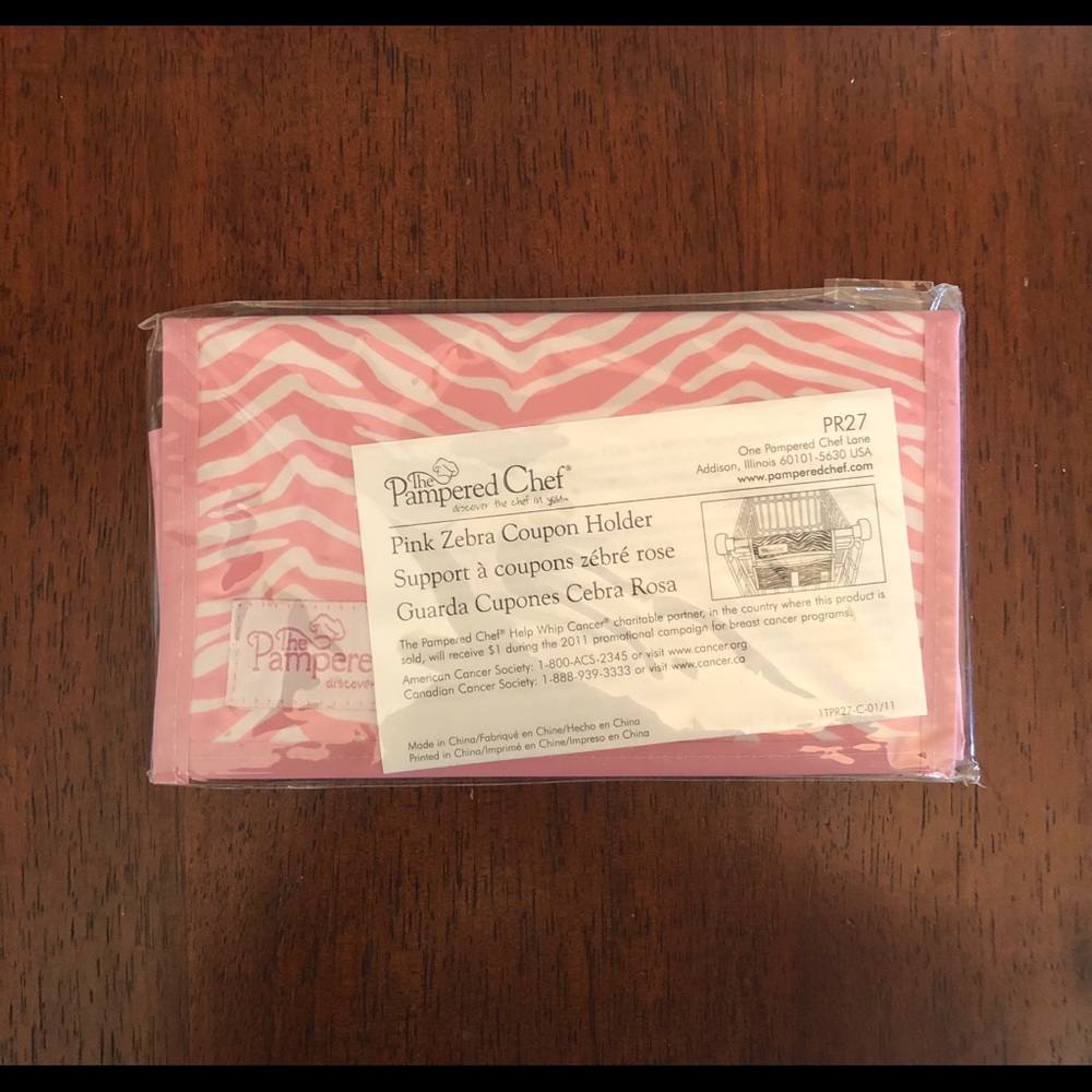 Pampered Chef Coupon Holder